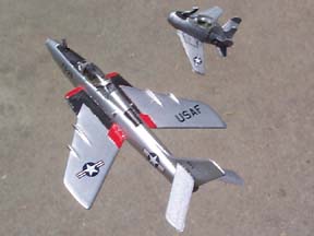 RF-84K and XF-85 completed