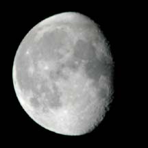 Waning Gibbous Moon August 4, 2004