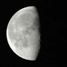 Waning Gibbous Moon August 6, 2004