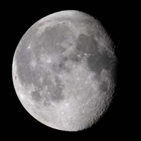 Waning gibbous Moon, August 12, 2006