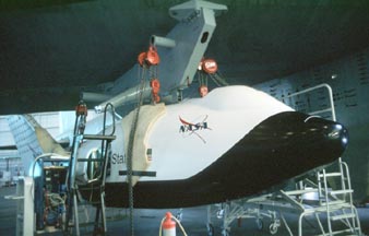 X-38, V-131 Space Station Lifeboat parachute recovery system demonstrator