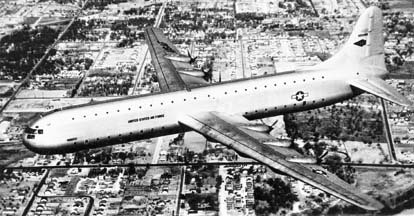 Convair XC-99 in flight