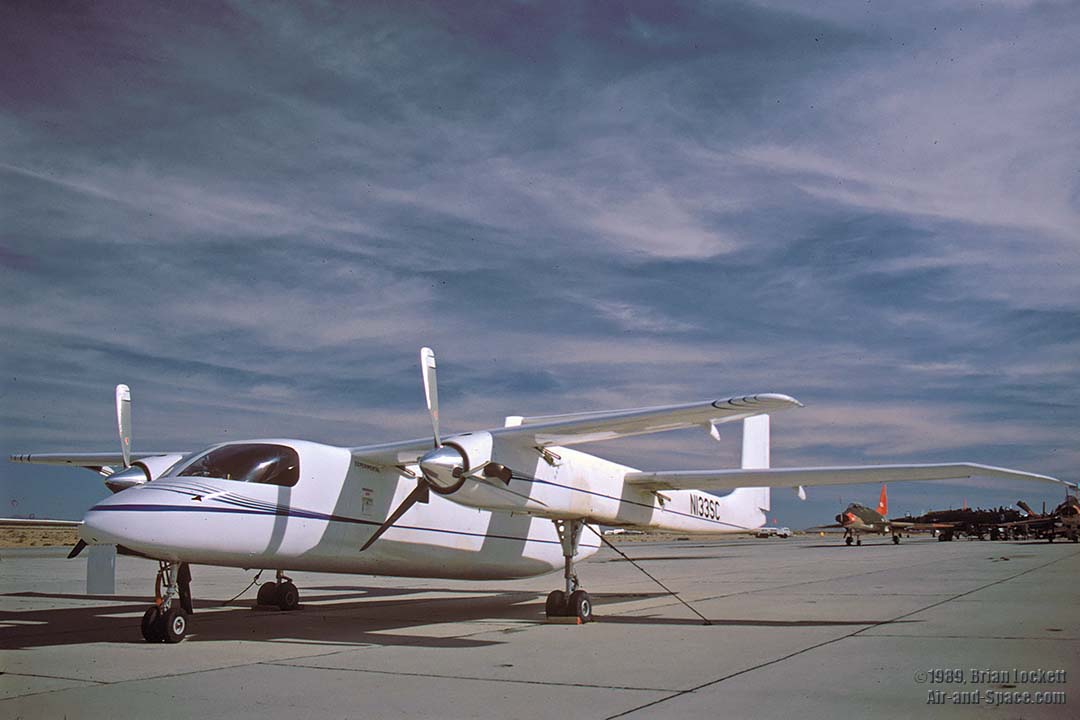 Подобные самолеты. Scaled Composites model 133 Attt.