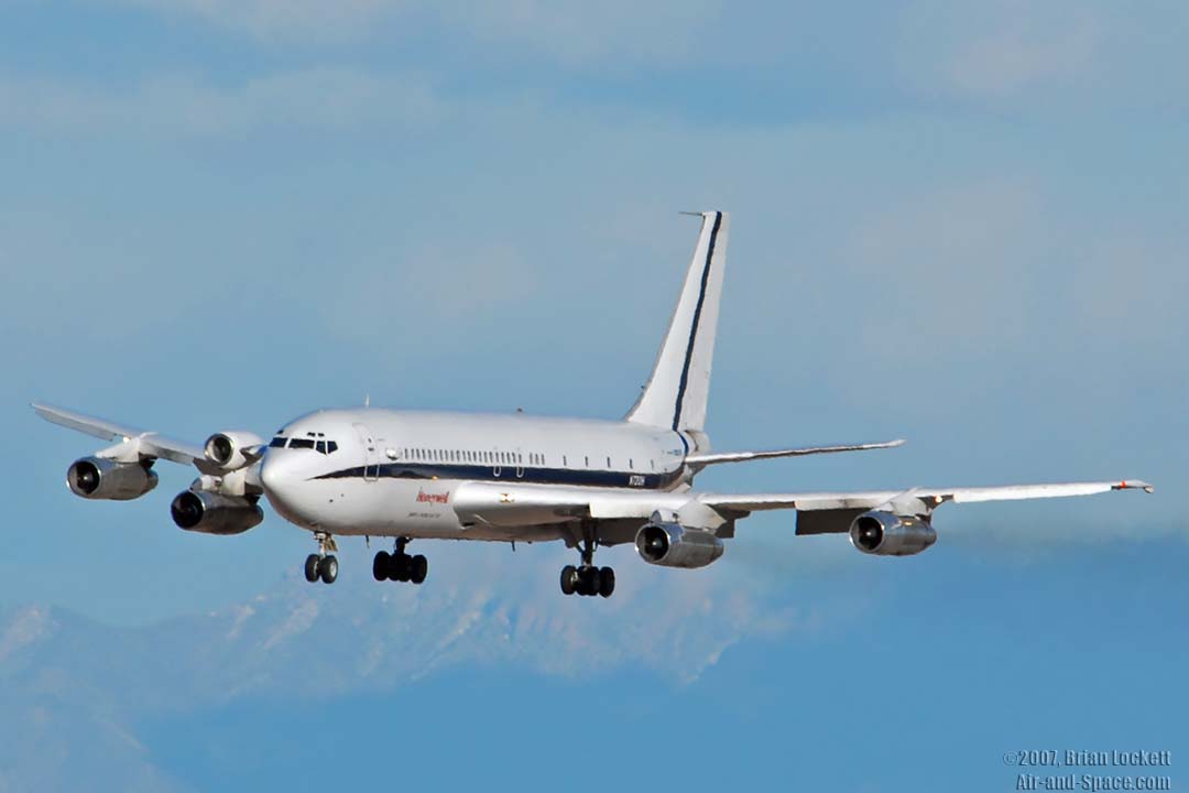 Air And Space Com Boeing 720 051b Engine Testbed C N 18384