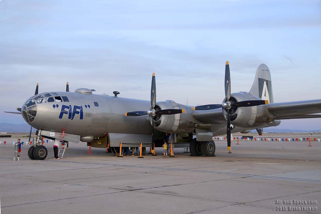 Air-and-Space.com: CAF B-29 Fifi at Mesa Gateway, March 1, 2