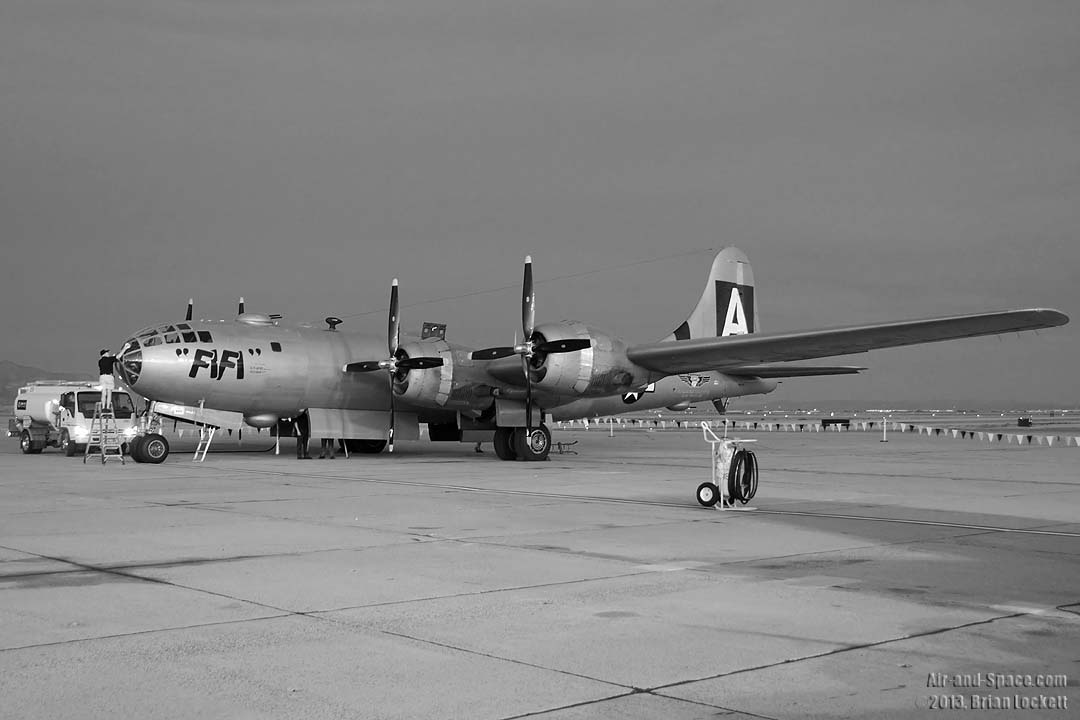 Air-and-Space.com: CAF B-29 Fifi at Mesa Gateway, March 1, 2013