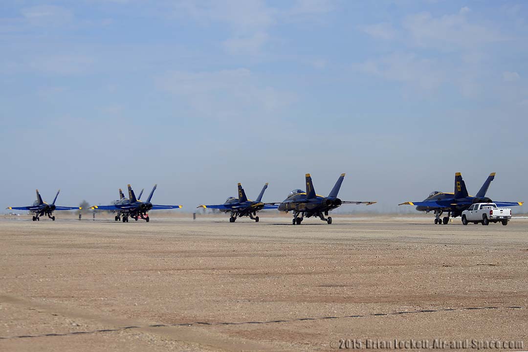  Blue Angels at Naval Air Facility el Centro, February  19, 2015