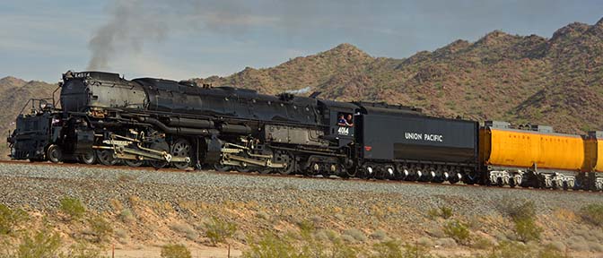 Goleta Air & Space Museum - Steam Locomotives