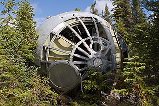 B-36H, 51-5729 wreckage in Labrador