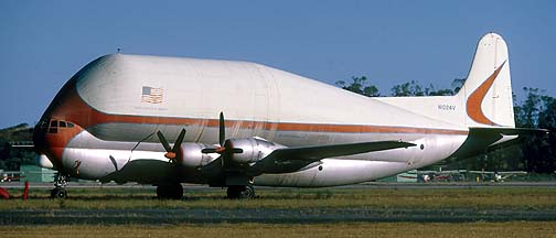 Super Guppy N940NA, Edwards Air Force Base, October 23, 1982