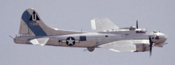 B-17G, N9323Z Sentimental Journey at Chino, CA on May 20, 1984