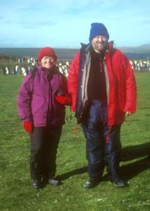 Debbie and Brian at Volunteer Point