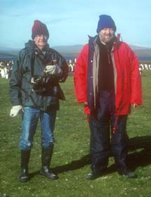 Dad and Brian at Volunteer Point