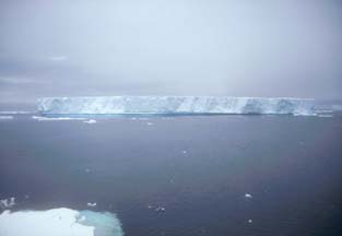 Tabular iceberg in the Weddell Sea