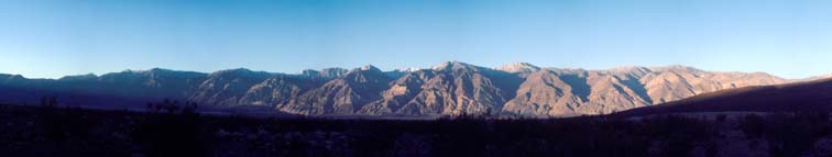 PAN023 Inyo Mountain Sunrise #2, 8.2" x 42", $33.00