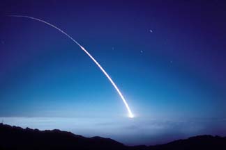 Minuteman III launch, September 10, 2003