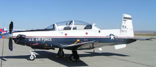 Raytheon T-6A Texan of the 558 Fighter Training Squadron