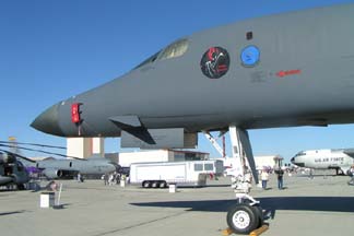 Boeing-Rockwell B-1B Lancer, 85-0073 Dark Knight of the 13th Bombardment Squadron 