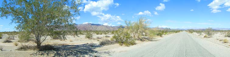 Eagle Mountain Road panorama