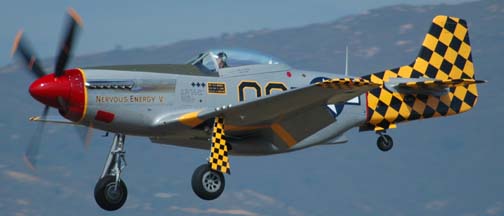 North American P-51D Mustang, N51MV 
<em>Nervous Energy No. 5</em>