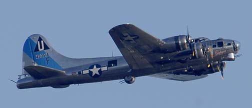 Boeing B-17G N9323Z Sentimental Journey at Santa Barbara on April 25, 2007