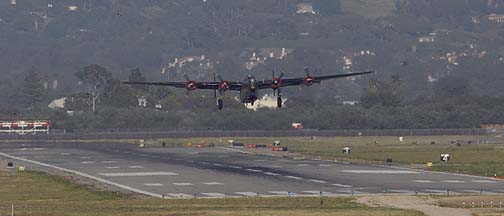 Consolidated B-24J Liberator Witchcraft at the Santa Barbara Airport, May 8, 2007