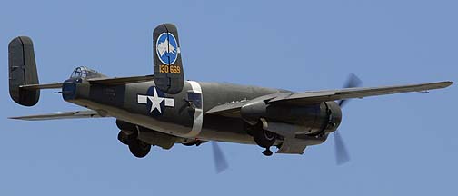 North American B-25J Mitchell, NL3476G Tondelayo at the Santa Barbara Airport, May 9, 2007