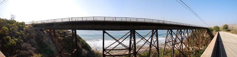 Tajiguas Railroad Trestle, October 21, 2007