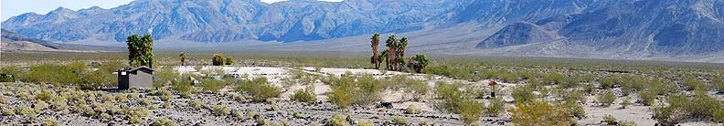 Panoramic view of the camp