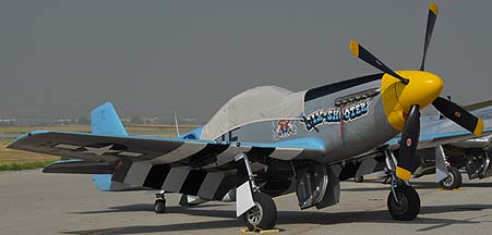 North American P-51D Mustang N2580 Six Shooter