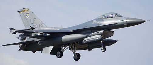  F-16 Fighting Falcons at Luke AFB