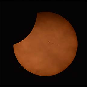 Partial Solar Eclipse, August 21, 2017