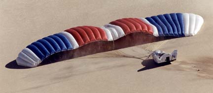 X-38, V-131R on Rogers Dry Lake following the sixth free flight on November 2, 2000